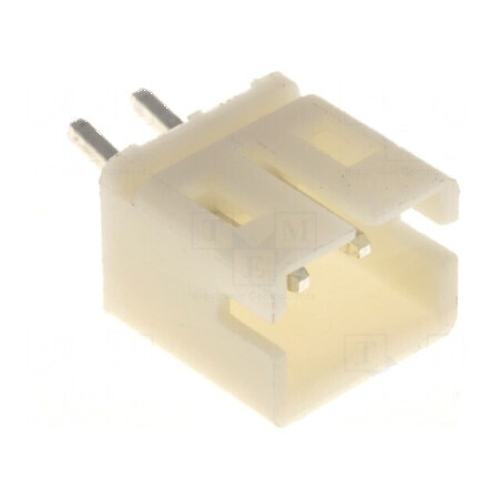 Conector cablu-placă soclu tată PIN 2 Pas 2mm THT 1A 100V | Electronic-mag.ro | Componente Electronice