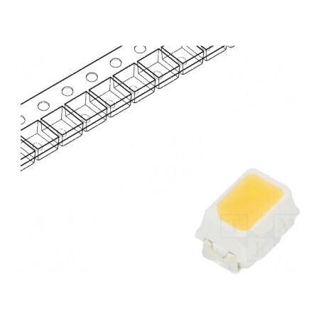 LED SMD 2014 Mini PLCC2 Alb Neutru 4-9lm 3760-4330K 90 120° | Electronic-mag.ro | Componente Electronice
