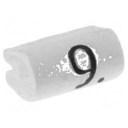 Markere Marcaj PVC Albă 9 - 1,5÷2mm, Temperatura -45÷70°C | Electronic-mag.ro | Componente Electronice