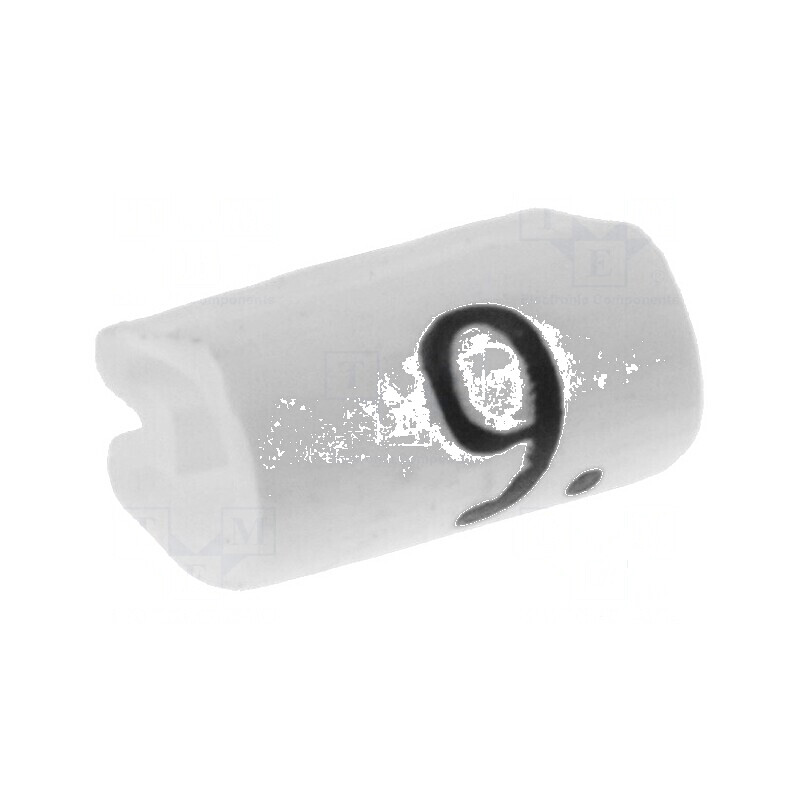 Markere Marcaj PVC Albă 9 - 1,5÷2mm, Temperatura -45÷70°C | Electronic-mag.ro | Componente Electronice Markere Marcaj PVC Albă 9 - 1,5÷2mm, Temperatura -45÷70°C | Electronic-mag.ro | Componente Electronice