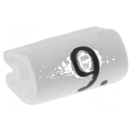 Markere Marcaj PVC Albă 9 - 1,5÷2mm, Temperatura -45÷70°C | Electronic-mag.ro | Componente Electronice