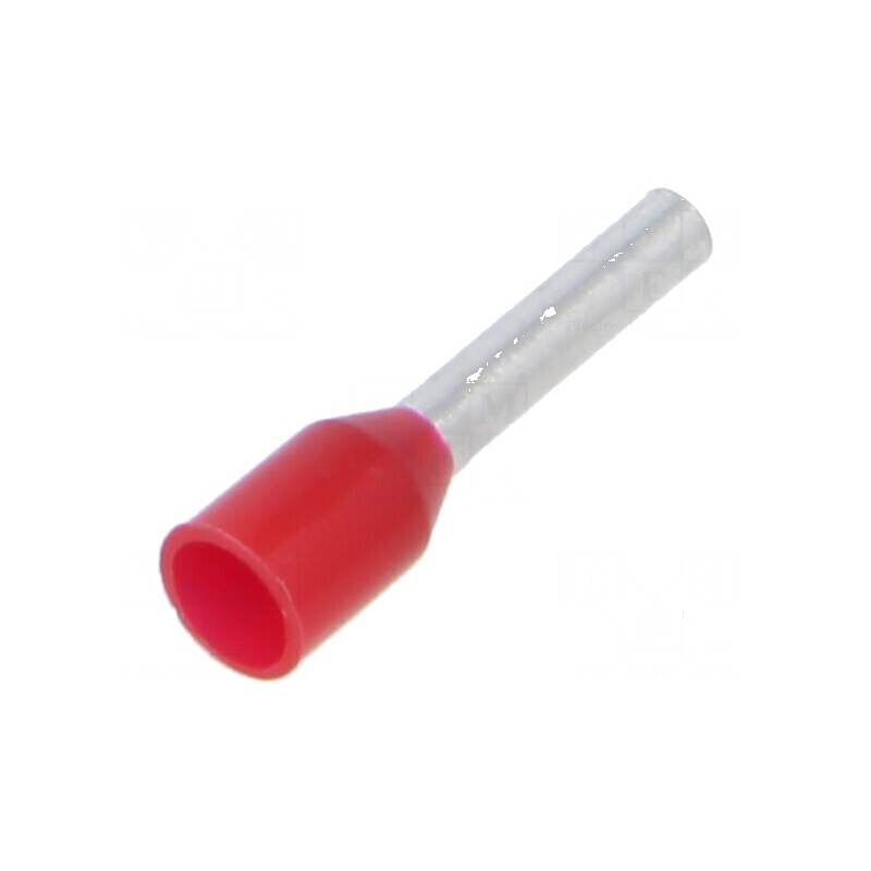Vârf tub de capăt izolată cupru 1mm² 8mm cositorit crimpat | Electronic-mag.ro | Componente Electronice Vârf tub de capăt izolată cupru 1mm² 8mm cositorit crimpat | Electronic-mag.ro | Componente Electronice