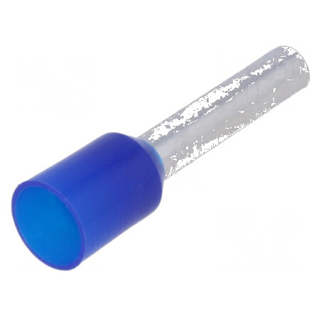 Vârf tub capăt izolată cupru 2,5mm² 12mm cositorit | Electronic-mag.ro | Componente Electronice