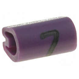 Markere Marcaj PVC Violet 1,5-2mm, Temperatura -45 până la 70°C | Electronic-mag.ro | Componente Electronice