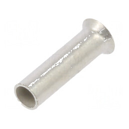 Vârf tub de capăt neizolat 0,75mm² 6mm cositorit crimpat | Electronic-mag.ro | Componente Electronice