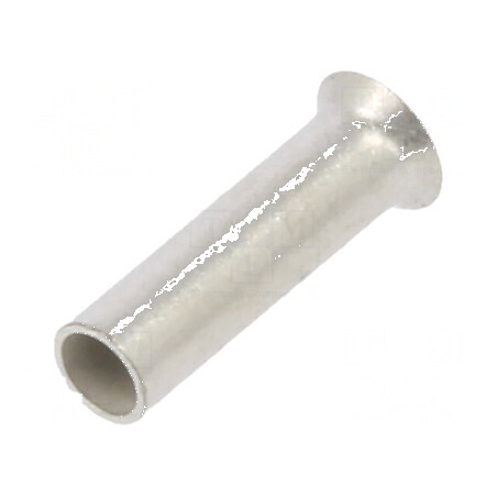 Vârf tub de capăt neizolat 0,75mm² 6mm cositorit crimpat | Electronic-mag.ro | Componente Electronice