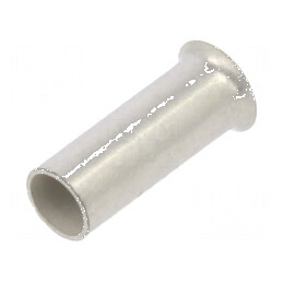 Vârf tub de capăt neizolat 1,5mm2 6mm cositorit crimpat | Electronic-mag.ro | Componente Electronice