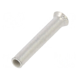 Vârf tub de capăt neizolat 0,25mm² 7mm cositorit crimpat | Electronic-mag.ro | Componente Electronice