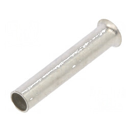 Vârf tub de capăt neizolat 1mm² 10mm cositorit crimpat | Electronic-mag.ro | Componente Electronice