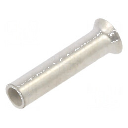 Vârf tub capăt neizolat 0,25mm² 5mm cositorit crimpat | Electronic-mag.ro | Componente Electronice