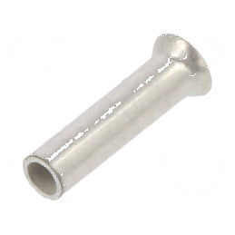 Vârf tub de capăt neizolat 0,34mm² 5mm cositorit crimpat | Electronic-mag.ro | Componente Electronice