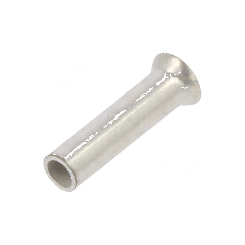 Vârf tub de capăt neizolat 0,34mm² 5mm cositorit crimpat | Electronic-mag.ro | Componente Electronice