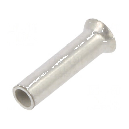 Vârf tub de capăt neizolat 0,34mm² 5mm cositorit crimpat | Electronic-mag.ro | Componente Electronice