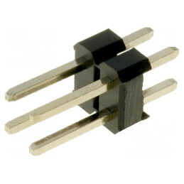 Conector şiruri pini tată 4 pini 2,54mm THT | Electronic-mag.ro | Componente Electronice