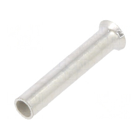 Vârf tub de capăt neizolat 0,5mm2 8mm cositorit crimpat | Electronic-mag.ro | Componente Electronice