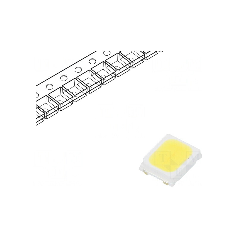 LED SMD 2835 PLCC2 Alb Rece 18-26lm 4880-5250K 120° 60mA | Electronic-mag.ro | Componente Electronice