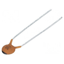 Condensator ceramic 39pF 100V C0G (NP0) ±10% THT 5mm | Electronic-mag.ro | Componente Electronice