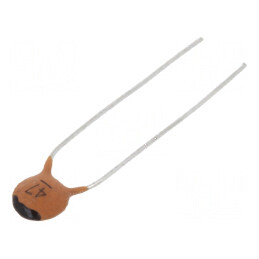 Condensator ceramic 47pF 100V C0G (NP0) ±10% THT 5mm | Electronic-mag.ro | Componente Electronice