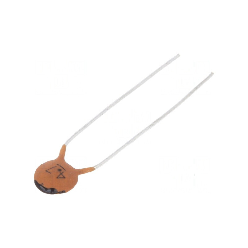 Condensator ceramic 4,7pF 100V C0G NP0 ±10% THT 5mm | Electronic-mag.ro | Componente Electronice