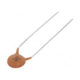 Condensator ceramic 82pF 100V SL ±10% THT 5mm | Electronic-mag.ro | Componente Electronice