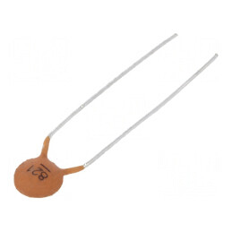 Condensator ceramic 820pF 100V Y5P ±10% THT 5mm | Electronic-mag.ro | Componente Electronice
