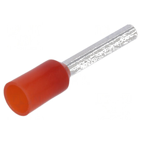 Vârf tub capăt izolată cupru 1mm² 10mm poliamidă | Electronic-mag.ro | Componente Electronice