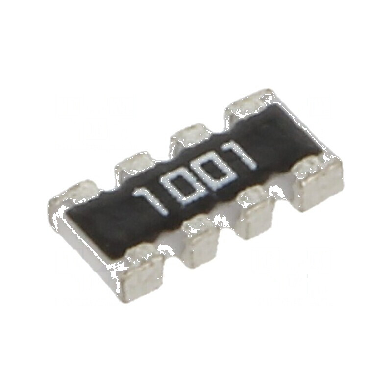 Rezistor multipolar Y SMD 1kΩ ±1% 62,5mW 4 unități | Electronic-mag.ro | Componente Electronice