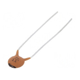 Condensator ceramic 33pF 100V C0G NP0 ±10% THT 5mm | Electronic-mag.ro | Componente Electronice