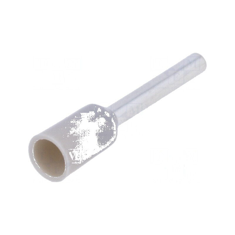 Vârf tub de capăt izolată cupru 0,75mm2 10mm gri cositorit | Electronic-mag.ro | Componente Electronice Vârf tub de capăt izolată cupru 0,75mm2 10mm gri cositorit | Electronic-mag.ro | Componente Electronice