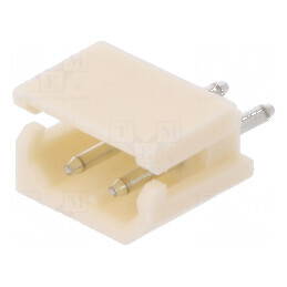 Conector cablu-placă soclu tată A2506 2,5mm PIN 2 THT 250V | Electronic-mag.ro | Componente Electronice