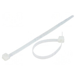 Colier de strângere poliamidă 120mm 4,8mm 222N naturală | Electronic-mag.ro | Componente Electronice