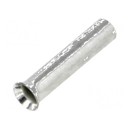 Vârf tub capăt neizolat cupru 1,5mm2 10mm cositorit 16AWG | Electronic-mag.ro | Componente Electronice