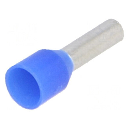 Vârf tub capăt izolată cupru 2,5mm² 8mm cositorit crimpat | Electronic-mag.ro | Componente Electronice