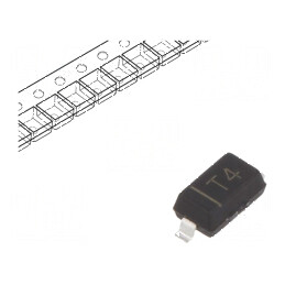 Diodă comutaţie SMD 100V 150mA 4ns SOD123 Ufmax 1,25V 400mW | Electronic-mag.ro | Componente Electronice