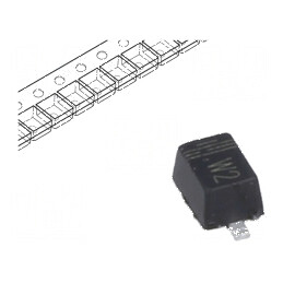 Diodă SMD 100V 150mA 4ns SOD323F Ufmax 1V 200mW | Electronic-mag.ro | Componente Electronice