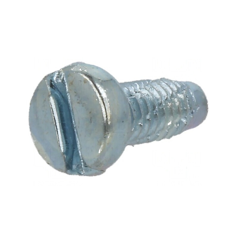 Şurub metal 2,5x6 cap rotund crestat 0,6mm oţel călit | Electronic-mag.ro | Componente Electronice
