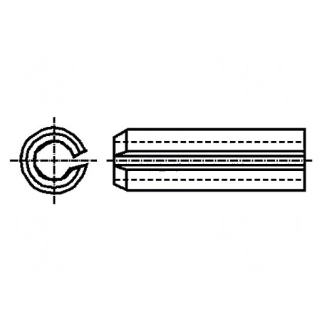 Ştift cu arc oţel călit BN 876 1,5mm x 10mm DIN 1481 | Electronic-mag.ro | Componente Electronice