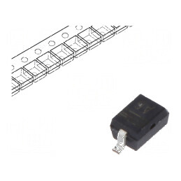 Diodă SMD 100V 250mA 4ns SOD323 Ufmax 1,25V 400mW | Electronic-mag.ro | Componente Electronice