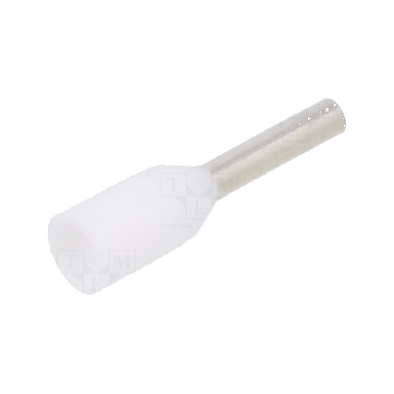 Vârf tub de capăt izolată cupru 0,5mm² 6mm cositorit crimpat | Electronic-mag.ro | Componente Electronice Vârf tub de capăt izolată cupru 0,5mm² 6mm cositorit crimpat | Electronic-mag.ro | Componente Electronice