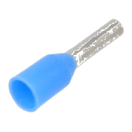 Vârf tub de capăt izolată cupru 0,75mm2 6mm cositorit 18AWG | Electronic-mag.ro | Componente Electronice