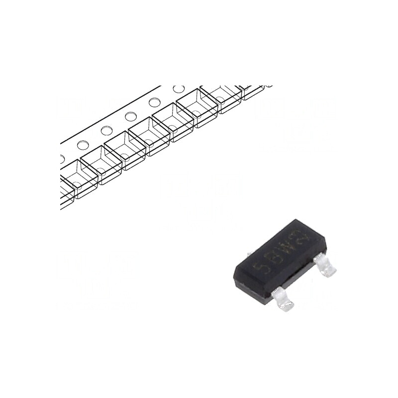 Tranzistor PNP bipolar 45V 0,5A SOT23 TO236AB | Electronic-mag.ro | Componente Electronice