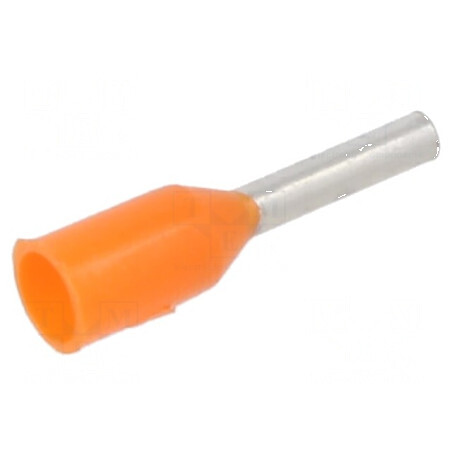 Vârf tub de capăt izolată cupru 0,5mm2 6mm cositorit | Electronic-mag.ro | Componente Electronice