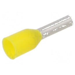Vârf tub de capăt izolată cupru 1mm2 6mm cositorit crimpat | Electronic-mag.ro | Componente Electronice