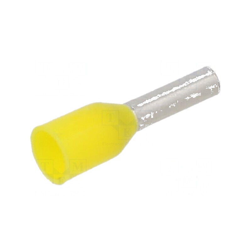Vârf tub de capăt izolată cupru 1mm2 6mm cositorit crimpat | Electronic-mag.ro | Componente Electronice Vârf tub de capăt izolată cupru 1mm2 6mm cositorit crimpat | Electronic-mag.ro | Componente Electronice