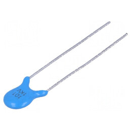 Condensator ceramic 100pF 1kV SL ±10% THT 5mm | Electronic-mag.ro | Componente Electronice