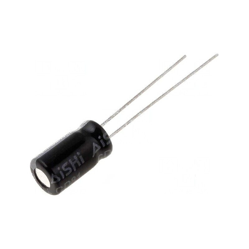 Condensator electrolitic THT 10uF 63V 6,3x11mm ±20% 2000h | Electronic-mag.ro | Componente Electronice Condensator electrolitic THT 10uF 63V 6,3x11mm ±20% 2000h | Electronic-mag.ro | Componente Electronice