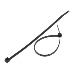 Colier de strângere poliamidă L: 150mm W: 3,6mm 177N negru | Electronic-mag.ro | Componente Electronice