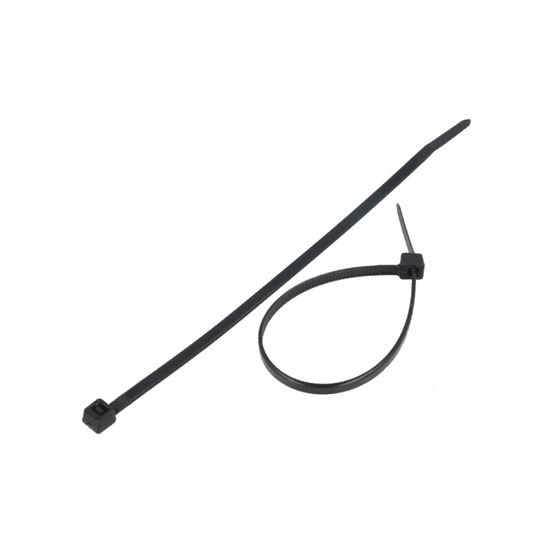 Colier de strângere poliamidă L: 150mm W: 3,6mm 177N negru | Electronic-mag.ro | Componente Electronice Colier de strângere poliamidă L: 150mm W: 3,6mm 177N negru | Electronic-mag.ro | Componente Electronice