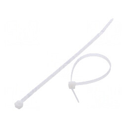 Colier de strângere poliamidă 150mm x 3,6mm 177N naturală | Electronic-mag.ro | Componente Electronice