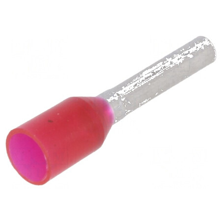 Vârf tub capăt izolată cupru 1mm2 8mm cositorit crimpat | Electronic-mag.ro | Componente Electronice